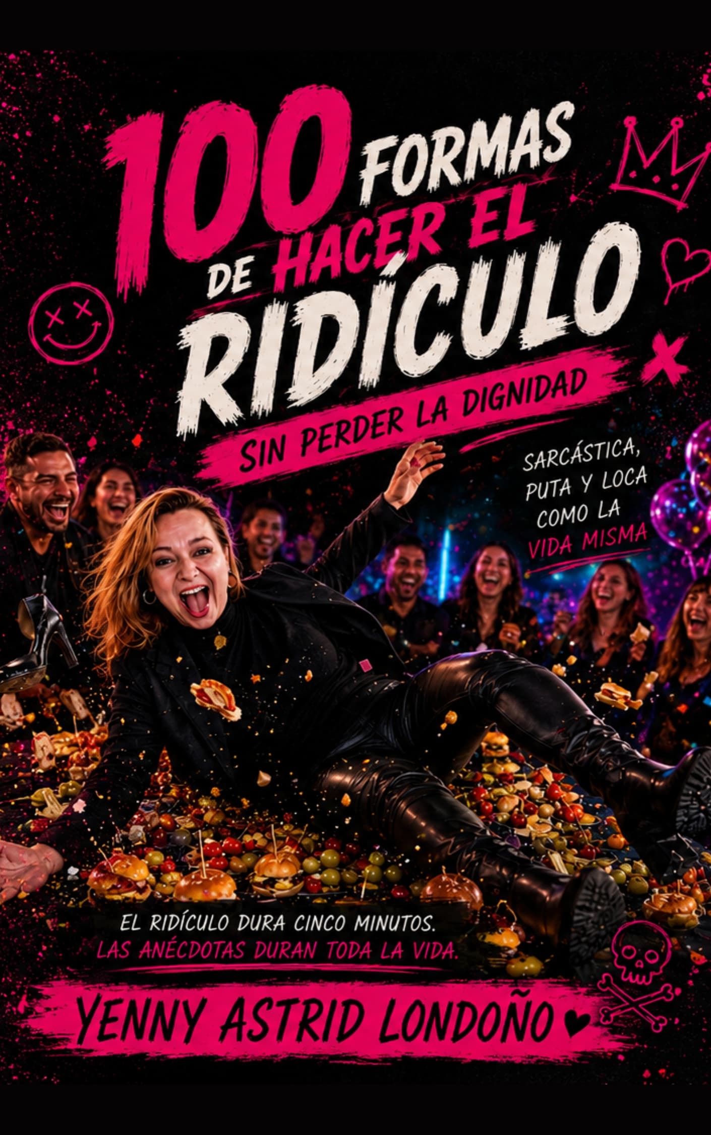 Portada de 100 formas de hacer el ridículo sin perder la dignidad
