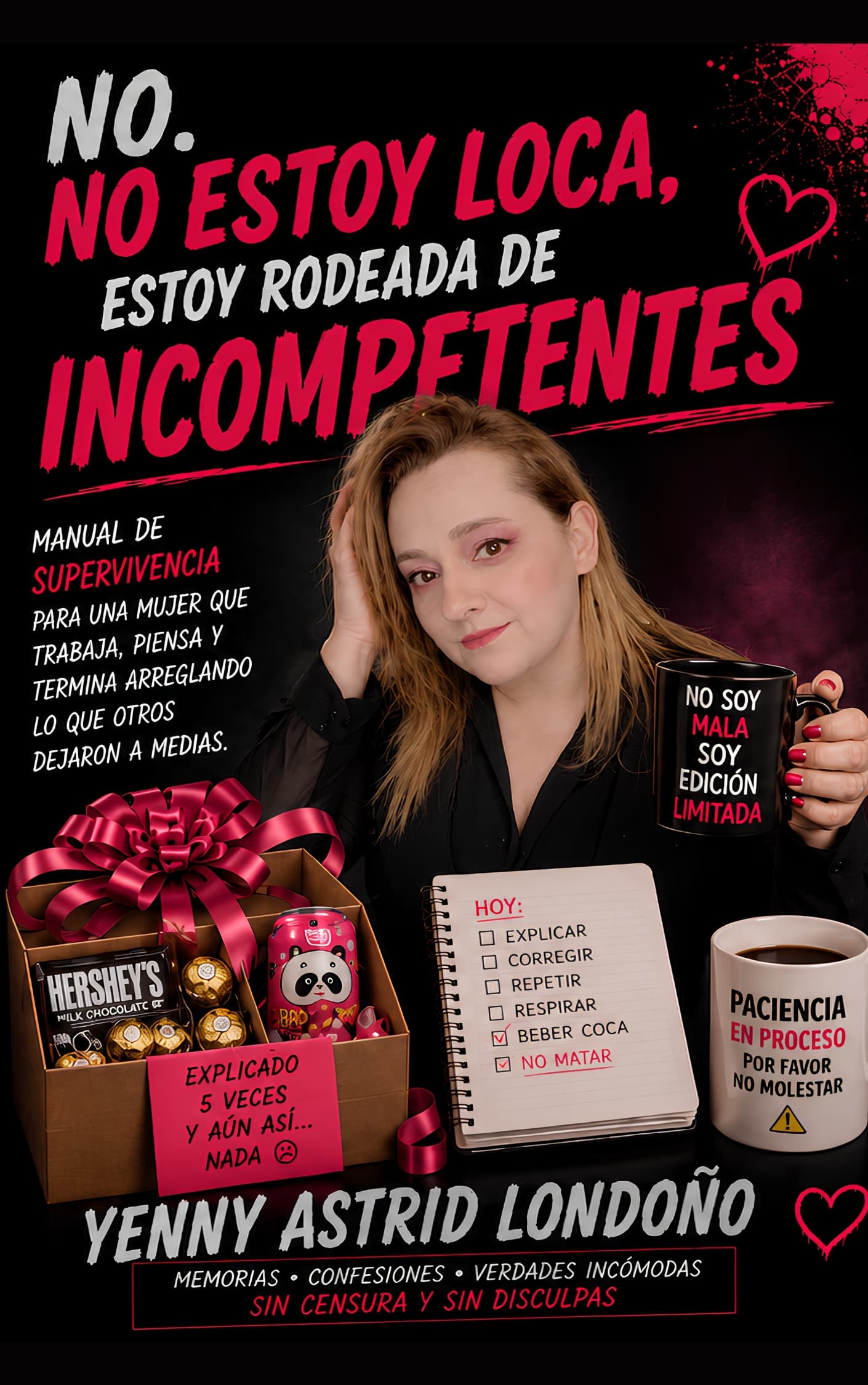 Portada de No estoy loca, estoy rodeada de incompetentes
