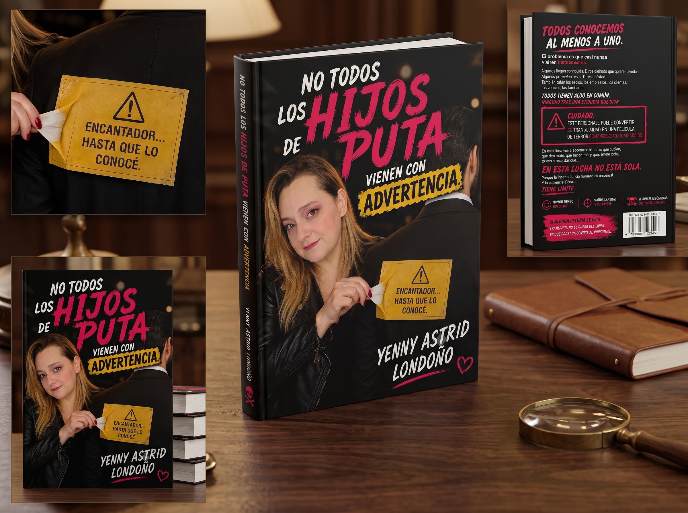 No todos los hijos de puta vienen con advertencia — edición fotografiada 3 de 4