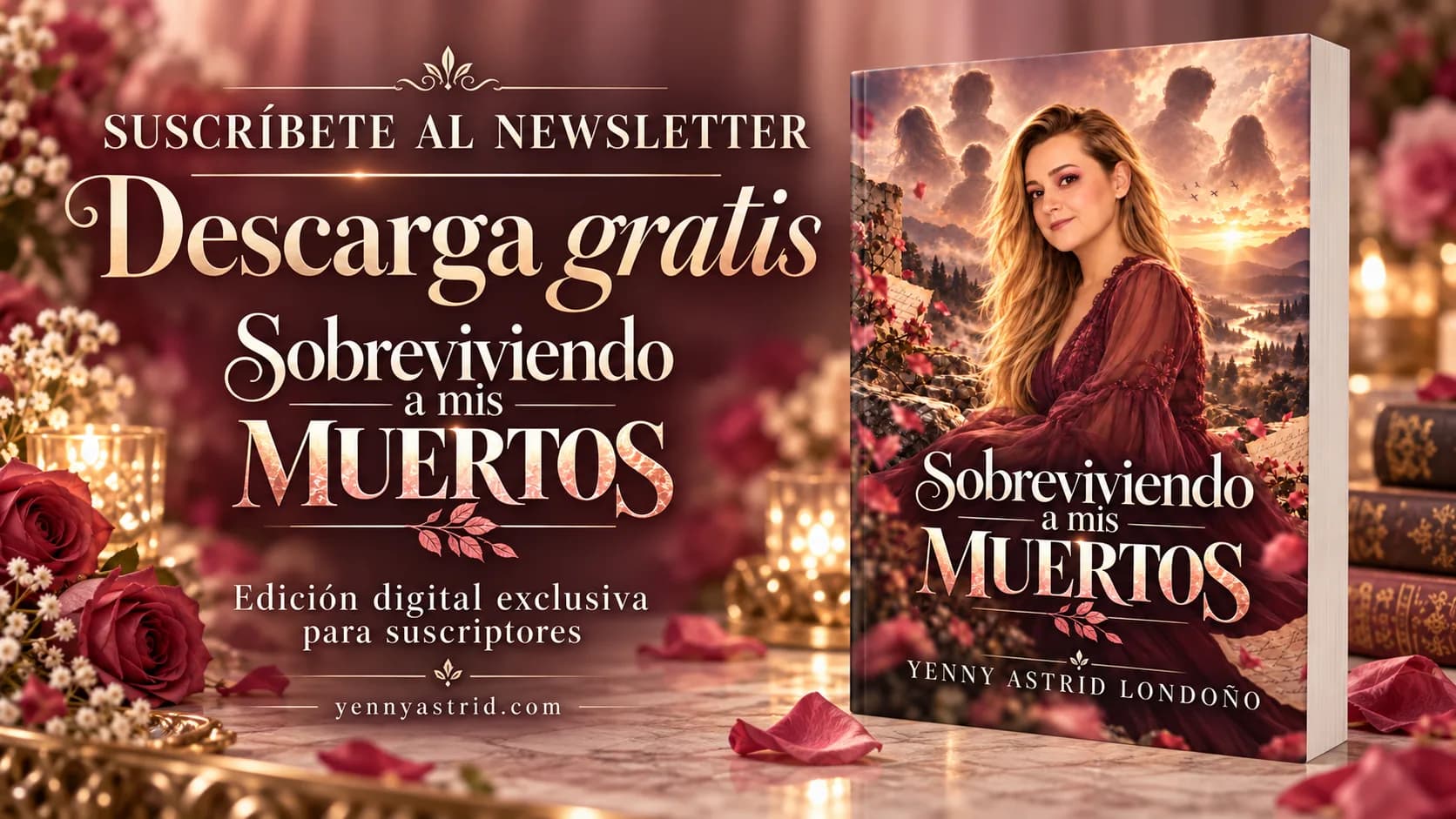 Suscribite al newsletter y descargá gratis Sobreviviendo a mis muertos