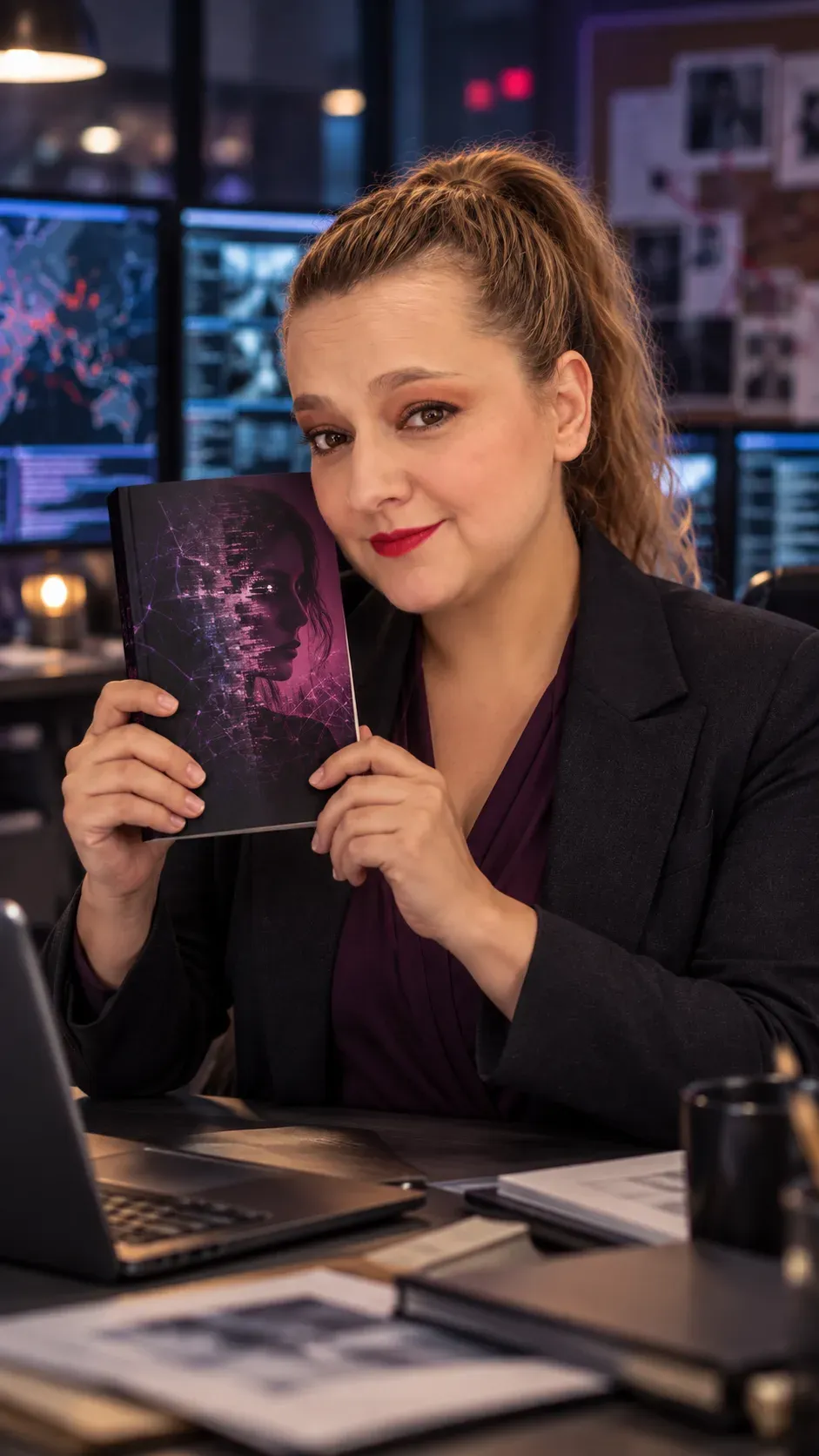 Cover of The Purple Network by Carmen Mola