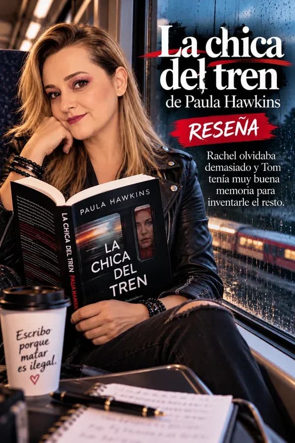 Cover of The Girl on the Train by Paula Hawkins
