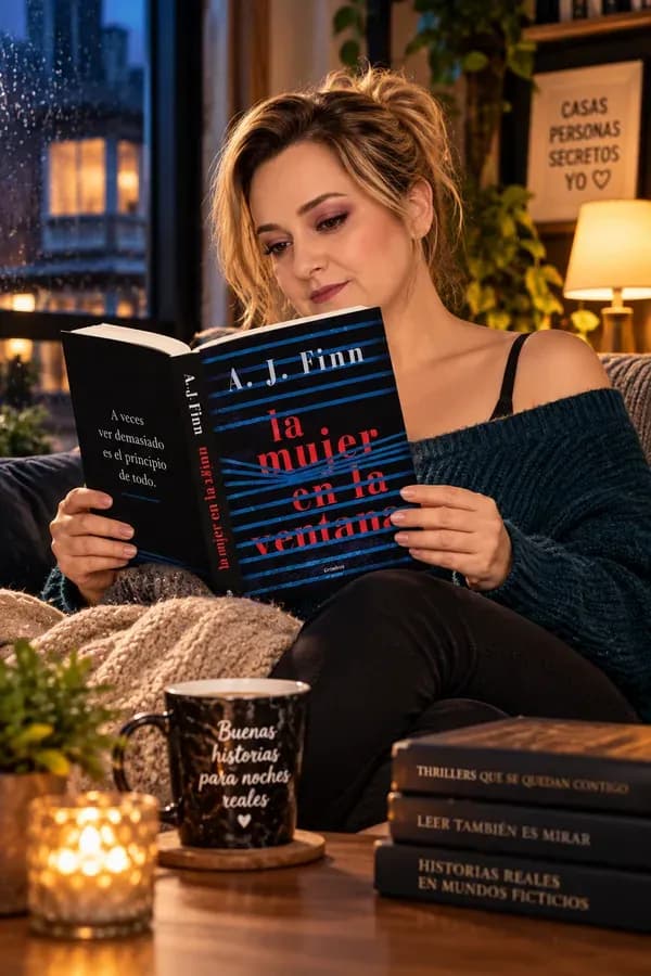 La mujer en la ventana de A. J. Finn, reseña por Yenny Astrid Londoño