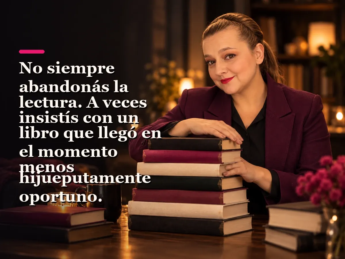 Yenny Astrid Londoño en una imagen editorial sobre Cómo elegir qué libro leer según tu estado de ánimo.