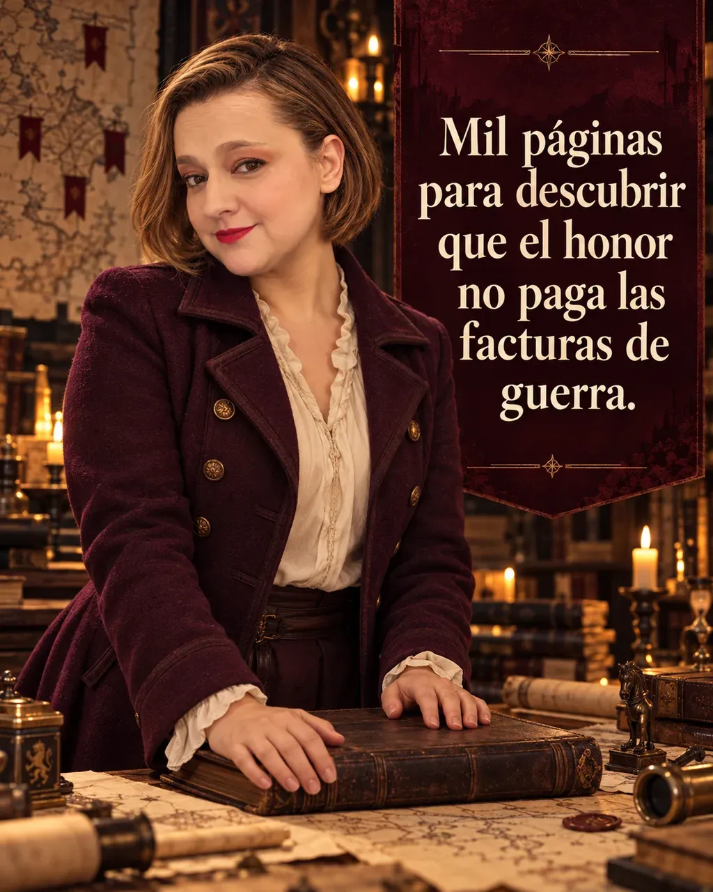 Imagen de la reseña del libro «El camino de los reyes», escrita por Yenny Astrid Londoño. Ilustración de El camino de los reyes, de Brandon Sanderson, con un texto superpuesto: «Mil páginas para descubrir que el honor no paga las facturas de guerra».