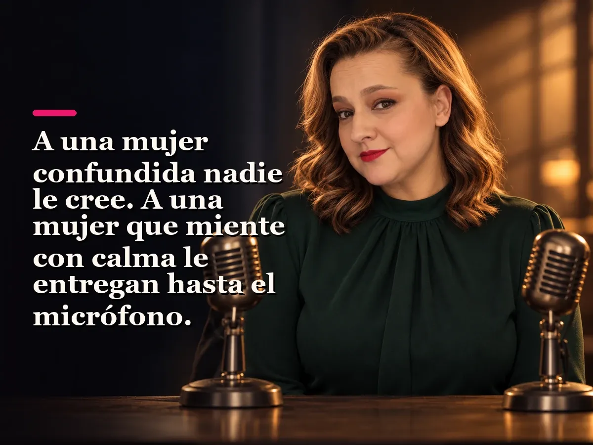 Yenny Astrid Londoño en una imagen editorial sobre Thrillers psicológicos protagonizados por mujeres que no sabes si creerles.