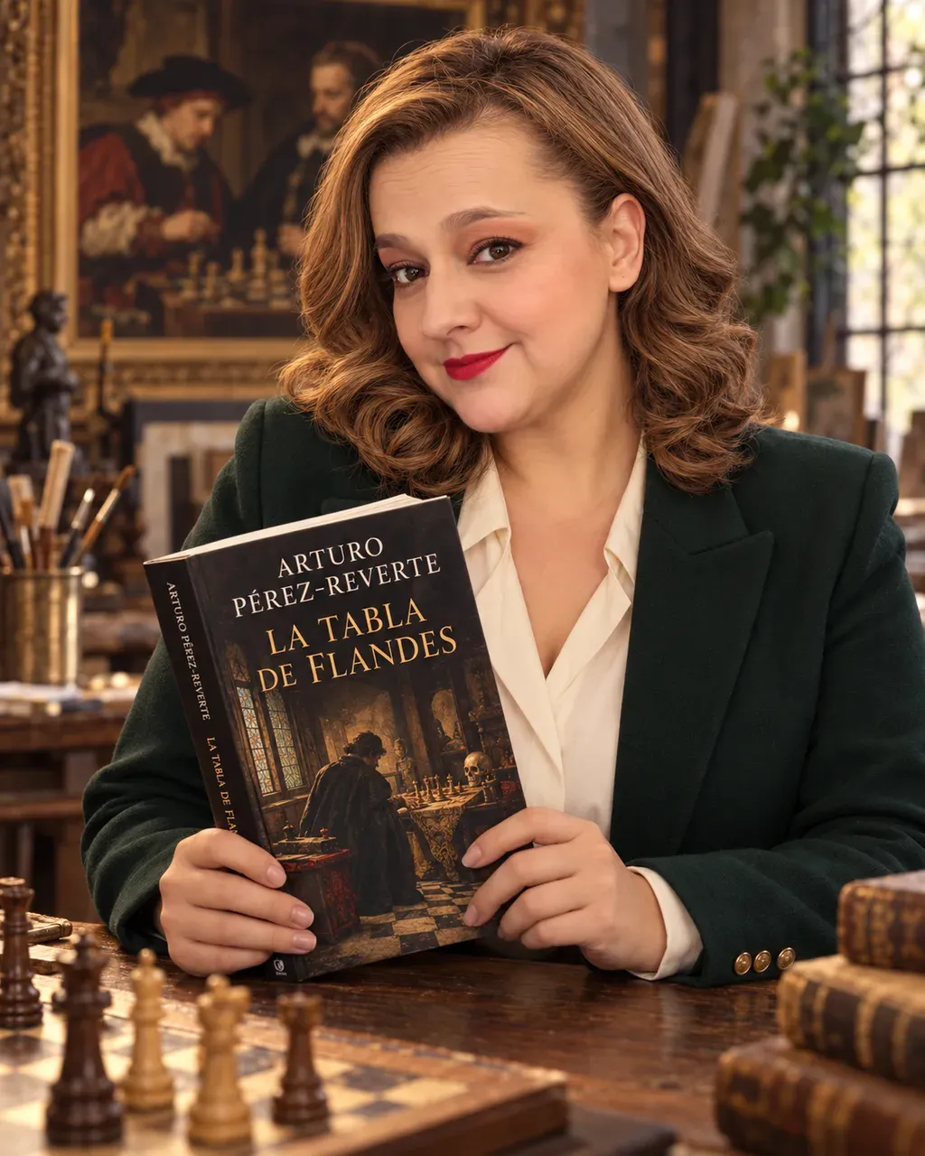 Cover of The Flanders Panel by Arturo Pérez-Reverte