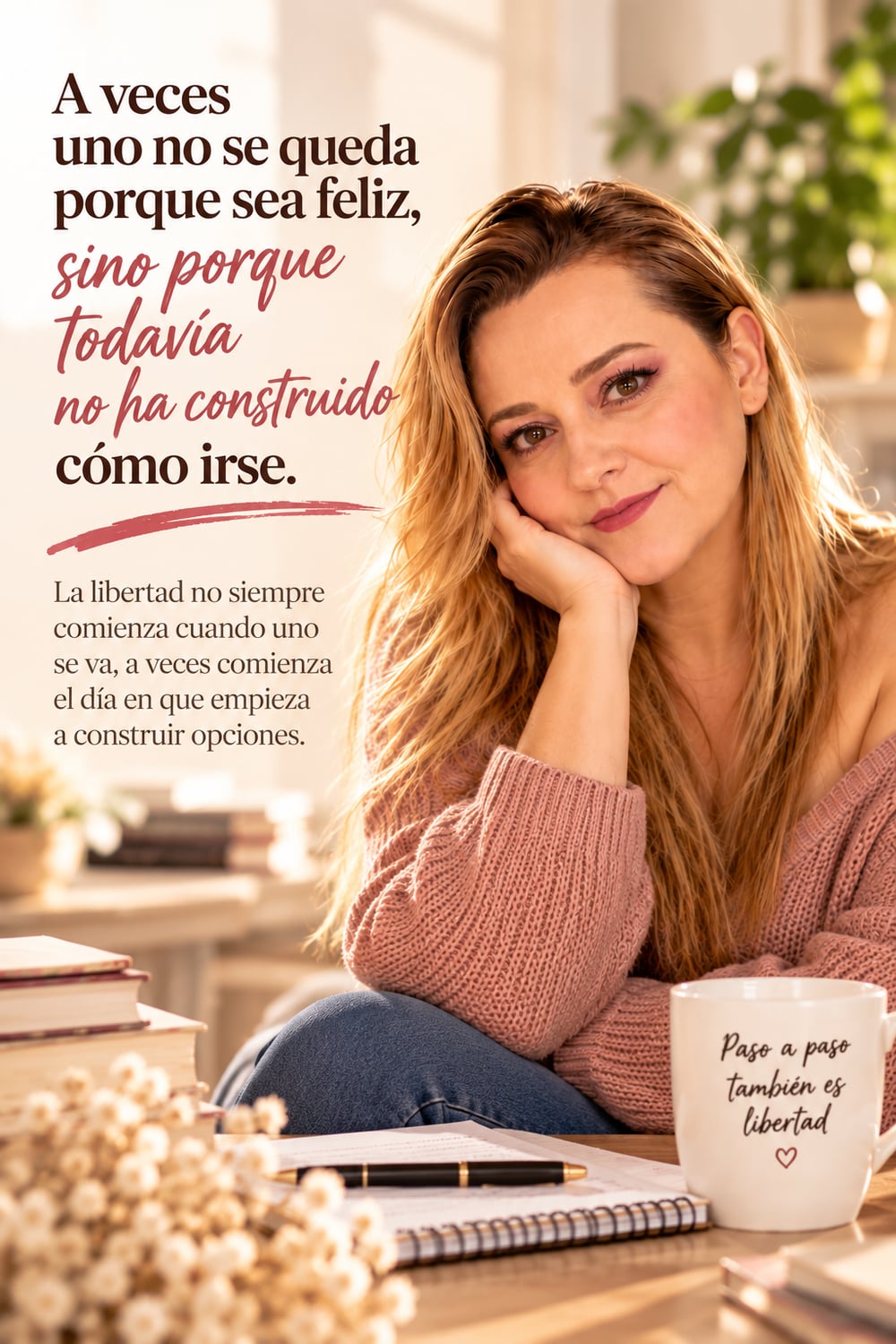 Yenny Astrid con una reflexión sobre quedarse, construir opciones y recuperar la libertad